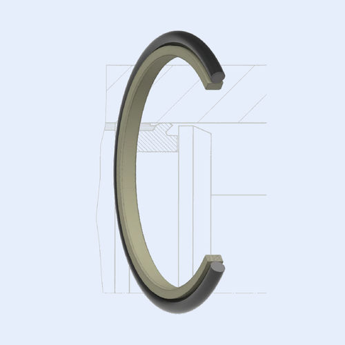 O-Ring-Dichtung - GDSI series - Hunger - NBR / kreisförmig / Slide