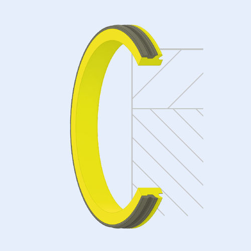 PTFE-Dichtung - TRO-A series - Hunger - PUR / Kolben / Kompression