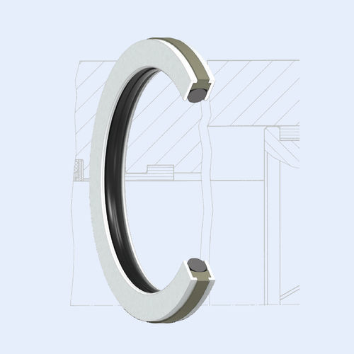 O-Ring-Dichtung - GGDA series - Hunger - POM / Führung / Rohr