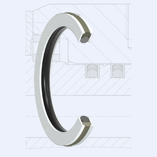 O-Ring-Dichtung - RDA series - Hunger - Lippen / NBR / PTFE
