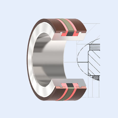 O-Ring-Dichtung - KKH series - Hunger - Stahl / Aluminium / POM