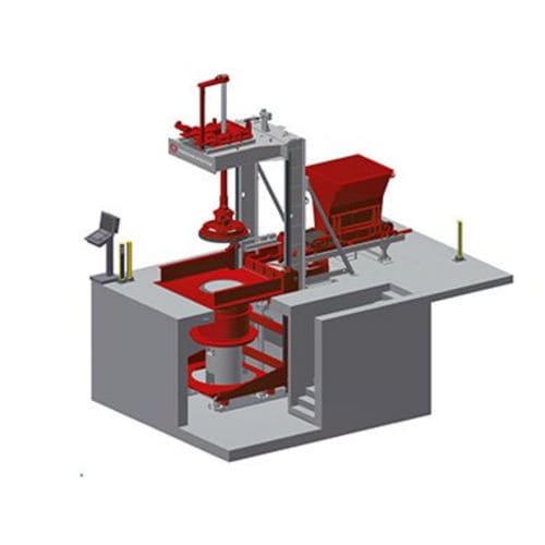 Produktionsstätte für das Bauwesen - TORNADO - TOPWERK - für Beton / für Mannloch