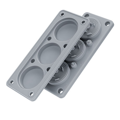 IP65-Kabeldurchführungsplatten - RMC 3 - Trelleborg Cable Entry Solutions - für Schaltschrank / für Kabel