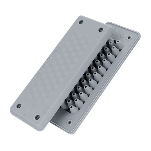IP66-Kabeldurchführungsplatten - MH24 F42-1 - Trelleborg Cable Entry Solutions - für Schaltschrank / für Hygieneanwendungen / für Kabel
