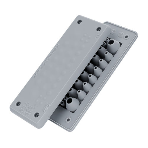 IP66-Kabeldurchführungsplatten - MH24 F30-2 - Trelleborg Cable Entry Solutions - für Schaltschrank / für Hygieneanwendungen / für Kabel