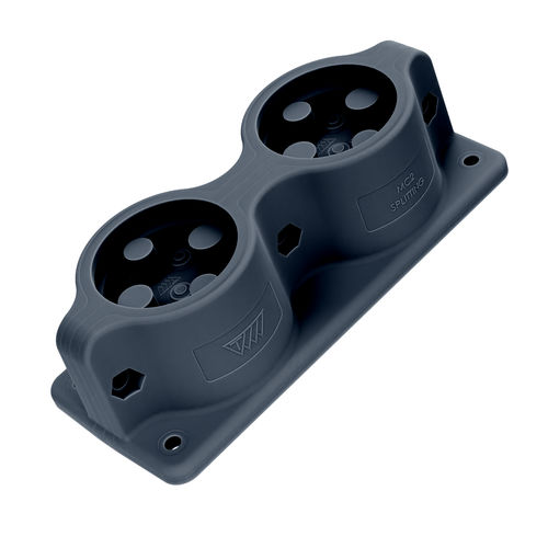 IP55-Kabeldurchführungsplatten - M 2/18 - Trelleborg Cable Entry Solutions - mit Anschlag / für Schaltschrank / für Kabel