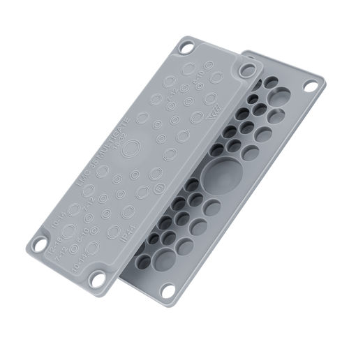 IP54-Kabeldurchführungsplatten - LMC 35 - Trelleborg Cable Entry Solutions - Metall / für Schaltschrank / für Hygieneanwendungen