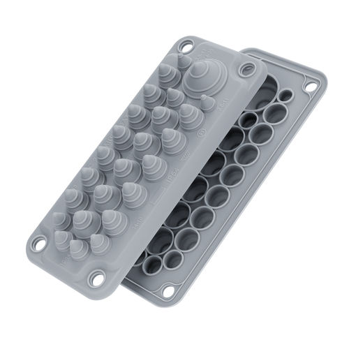 IP54-Kabeldurchführungsplatten - LMC 25 - Trelleborg Cable Entry Solutions - Metall / für Schaltschrank / für Kabel