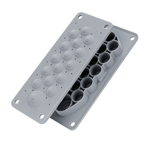 IP54-Kabeldurchführungsplatten - MC 16 - Trelleborg Cable Entry Solutions - IP55 / für Schaltschrank / für Kabel