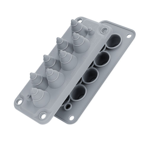 IP54-Kabeldurchführungsplatten - MC 10 - Trelleborg Cable Entry Solutions - IP55 / Metall / für Schaltschrank