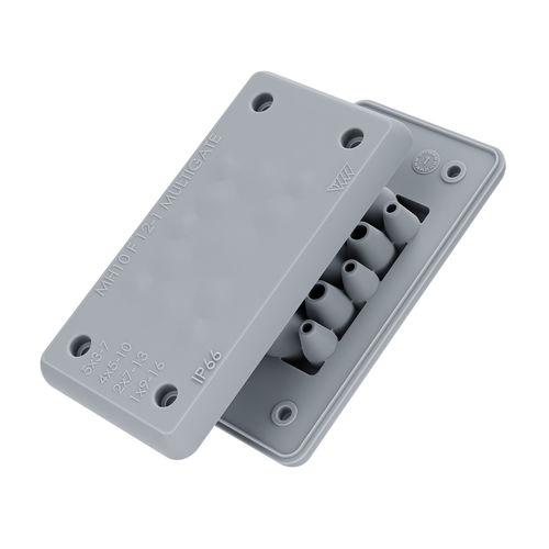 IP66-Kabeldurchführungsplatten - MH10 F12-1 - Trelleborg Cable Entry Solutions - für Kabel / für Schaltschrank / für Hygieneanwendungen