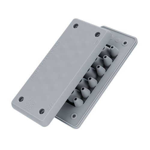IP66-Kabeldurchführungsplatten - MH16 F17-1 - Trelleborg Cable Entry Solutions - für Schaltschrank / für Hygieneanwendungen / für Kabel
