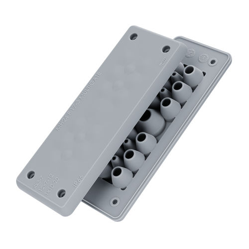 IP66-Kabeldurchführungsplatten - MH24 F17-3 - Trelleborg Cable Entry Solutions - für Schaltschrank / für Hygieneanwendungen / für Kabel