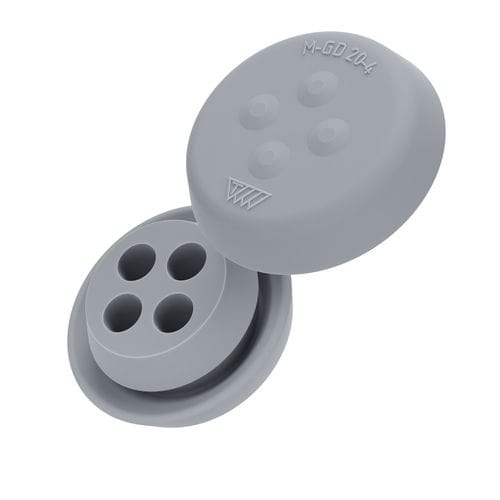 IP65-Kabeldurchführungsplatten - M-GD 20-4 - Trelleborg Cable Entry Solutions - für Schaltschrank / für Hygieneanwendungen / für Kabel