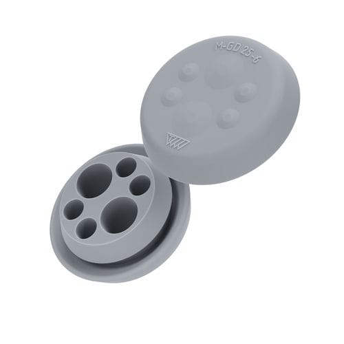 IP65-Kabeldurchführungsplatten - M-GD 25-6 - Trelleborg Cable Entry Solutions - für Schaltschrank / für Hygieneanwendungen / für Kabel