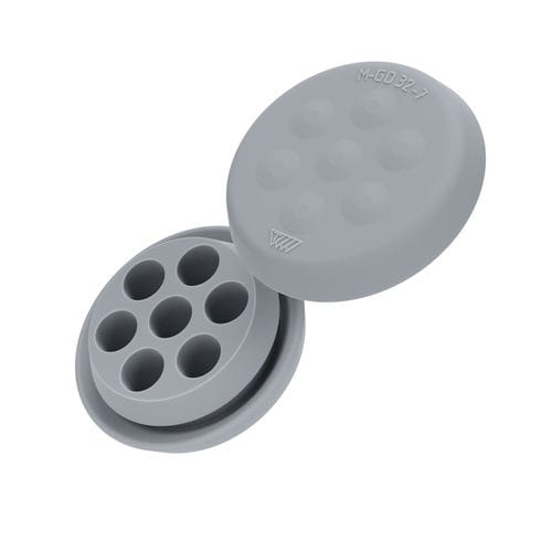 IP65-Kabeldurchführungsplatten - M-GD 32-7 - Trelleborg Cable Entry Solutions - für Schaltschrank / für Hygieneanwendungen / für Kabel