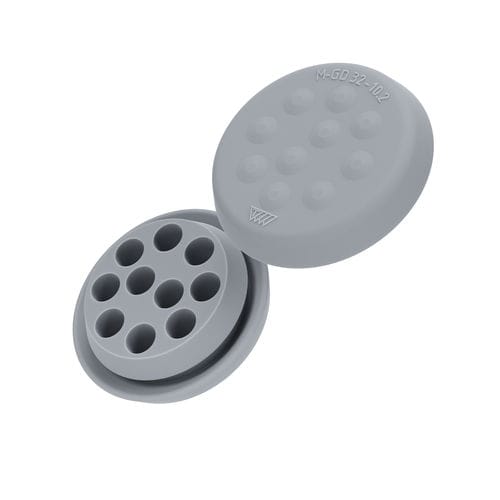 IP65-Kabeldurchführungsplatten - M-GD 32-10.2 - Trelleborg Cable Entry Solutions - für Schaltschrank / für Hygieneanwendungen / für Kabel