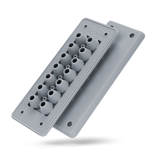 IP66-Kabeldurchführungsplatten - MH - Trelleborg Cable Entry Solutions - für Schaltschrank / für Kabel / für Hygieneanwendungen
