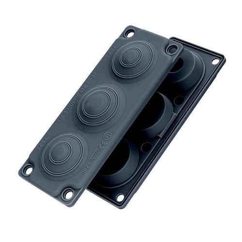 EMV-geschirmte Kabeleinführung -  MC 3 BLACK EMC - Trelleborg Cable Entry Solutions - IP65 / für Kabel / für Schaltschrank