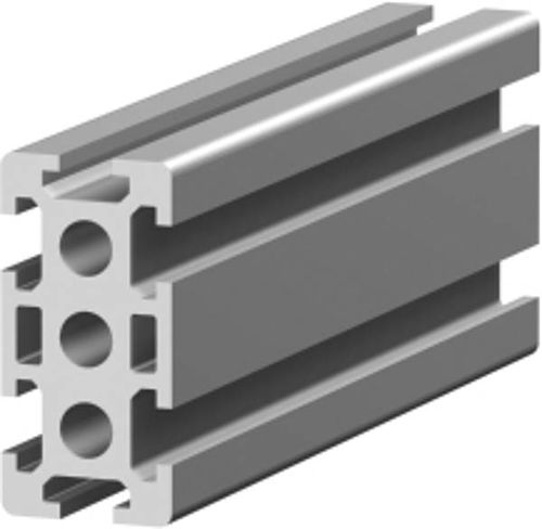 Aluminiumprofil - 1.10.020040.64SP - MayTec - T / rechteckig / für Industrieanwendungen