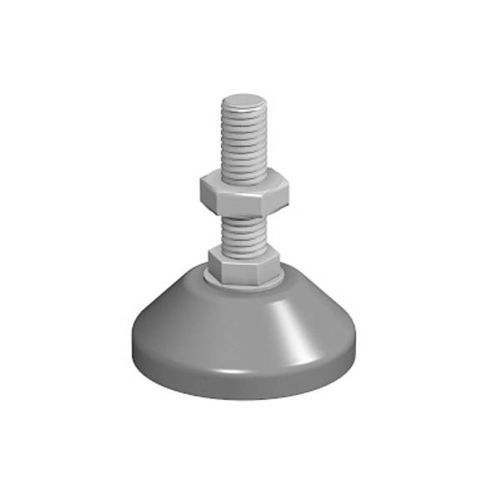 Maschinenfuß - MayTec - Aluminium / regelbar / Gewinde