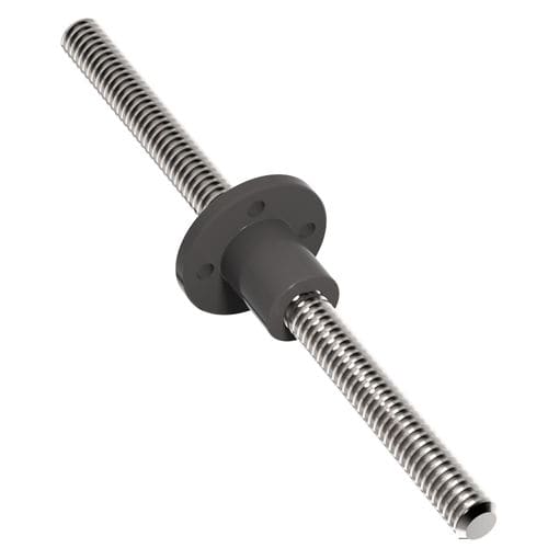Rundgewindespindel - HLR series - Helix Linear Technologies - Kunststoff / Mutter