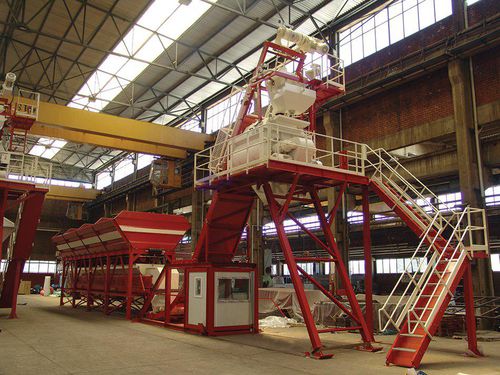 Festinstallierte Betonmischanlage - FAST-60-ST-SV - GÜRİŞ