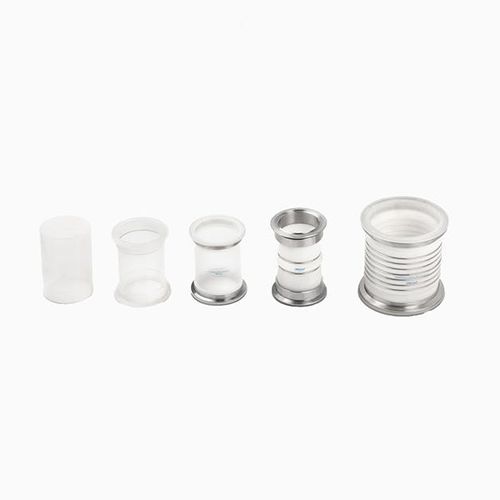 Gummi-Kompensator - Pharmaloader&reg; - Venair - rund / Flansch / für die Lebensmittelindustrie