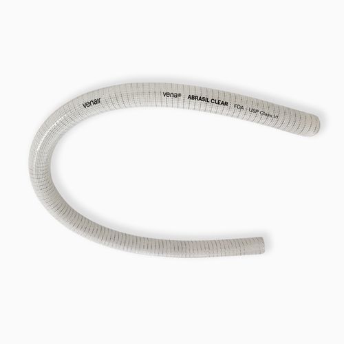 Schlauch für Chemikalien - Vena® ABRASIL CLEAR - Venair - für Schüttgut / für Schleifmittel / EPDM