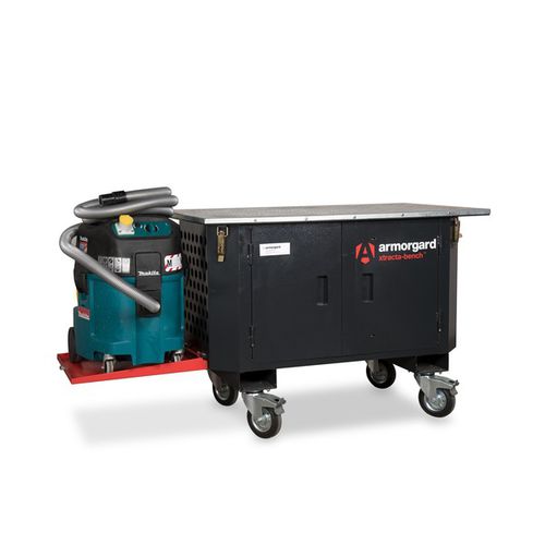 Metallwerkbank - XB2 - Armorgard Ltd - mobil / mit Doppeltür