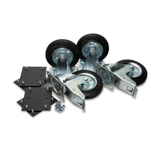 Lenkrolle - CAS - Armorgard Ltd - mit Grundplatte / monolithisch / Gummi