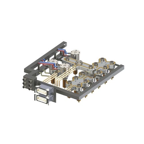 Mehrweg-Verteilerblock - hospitalet mecanica de precision - Kunststoff / Düsen