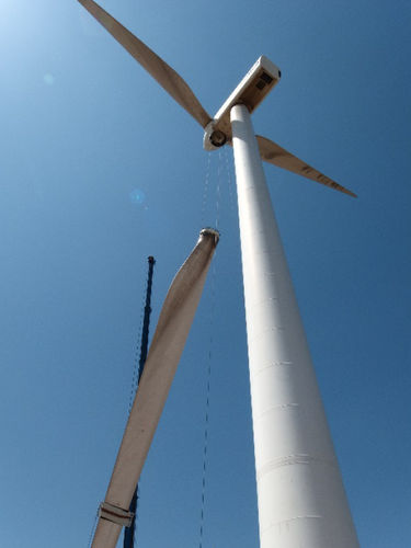 Handlingsystem für Windkraftanlagen-Rotorblätter - FT 3117 - Airpes - maßgefertigt