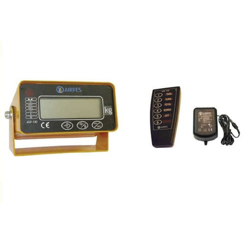 Wägeindikator mit LCD-Anzeige - ARR-100 - Airpes - Benchtop / IP65 / IP55