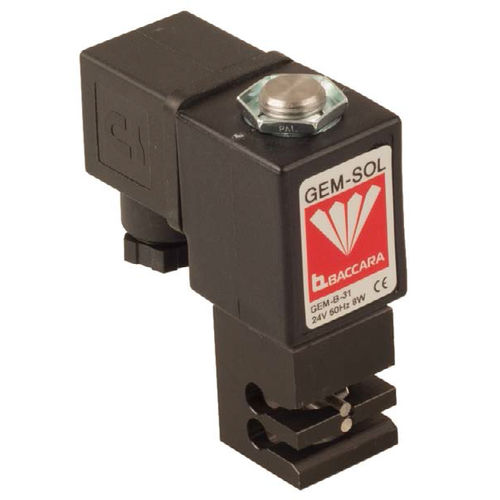 Quetsch-Magnetventil - GEM-P - BACCARA AUTOMATION - 3-Wege / Aluminium / IP65