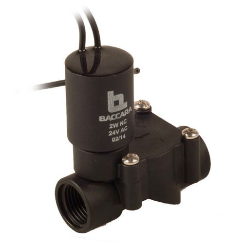 Vorgesteuertes Magnetventil - G75-S - BACCARA AUTOMATION - 2-Wege / NC / Kunststoff