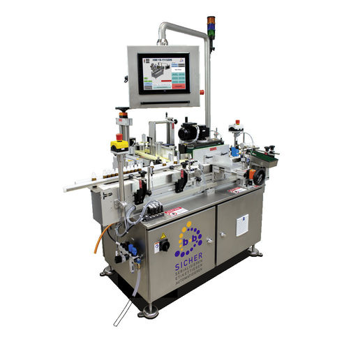 Automatisches Etikettiersystem - VRM - b+b Automations- und Steuerungstechnik GmbH