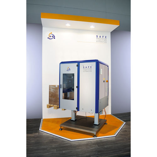Automatisches Etikettiersystem - PAE - b+b Automations- und Steuerungstechnik GmbH - Paletten