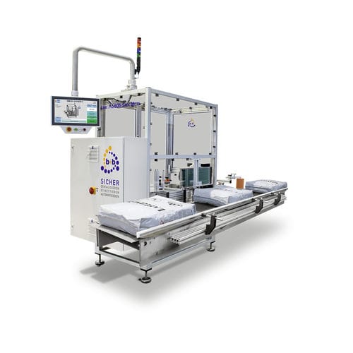 Drucker mit Etikettenaufbringer / für Beutel - b+b Automations- und Steuerungstechnik GmbH
