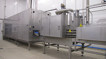 Nudelproduktionsanlage für frische Nudeln - Food Tech S.r.l. - für lange Nudeln / mit Pasteurisierung / mit Kühlung