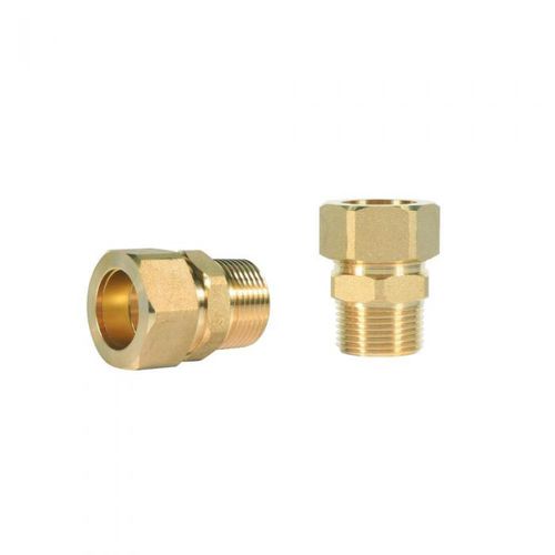 Runder Rohrverbinder - Vaishnavi Metal Products - T / Aluminium / Messing