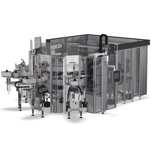 Automatische Etikettiermaschine - Neo SK - KHS GmbH - für Flaschen / für die Getränkeindustrie / für selbstklebende Etiketten