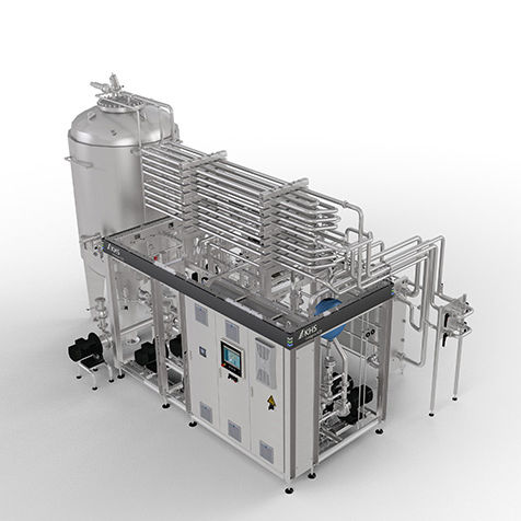 Pasteurisierer für Fruchtsaft - KZE - KHS GmbH - für Bier / für die Getränkeindustrie / für Wärmetauscher