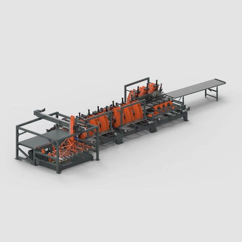 Produktionsanlage für Blech - WEMO Nederland B.V. - Metallrahmen / modular