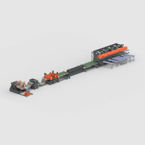 Produktionsanlage für Aluminiumprofile - WEMO Nederland B.V. - Rollladenprofile / für Blech / modular