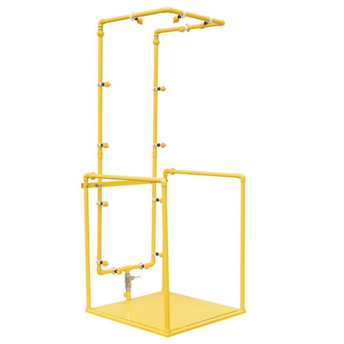 Mehrdüsen-Sicherheitsdusche - M100 - Fortune Protection Safety Ltd. - bodenstehend / Kunststoff / Dekontamination