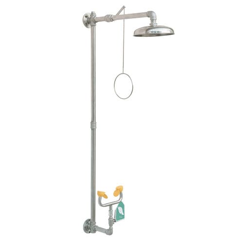 Wandmontierte Sicherheitsdusche - SS-H100 - Fortune Protection Safety Ltd. - augen
