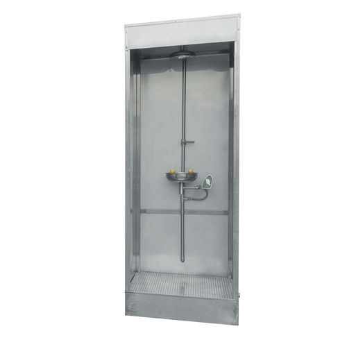 Augenduschkabine - SS-M150 - Fortune Protection Safety Ltd. - auf Plattform montiert
