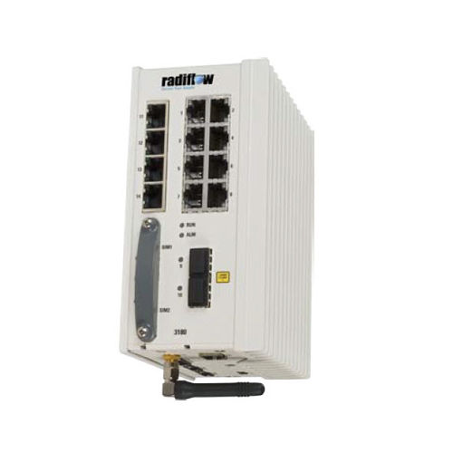 Industrie-Gateway - iSEG RF-3180 - Radiflow - Sicherheit / Ethernet / 3G