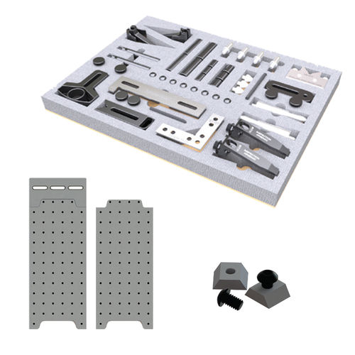 Spannsystem für  Messprojektoren - ALUMESS.easyloc  O-CA - Spreitzer GmbH & Co. KG - Präzisionswerkzeuge - Magnet / modular / Aluminium